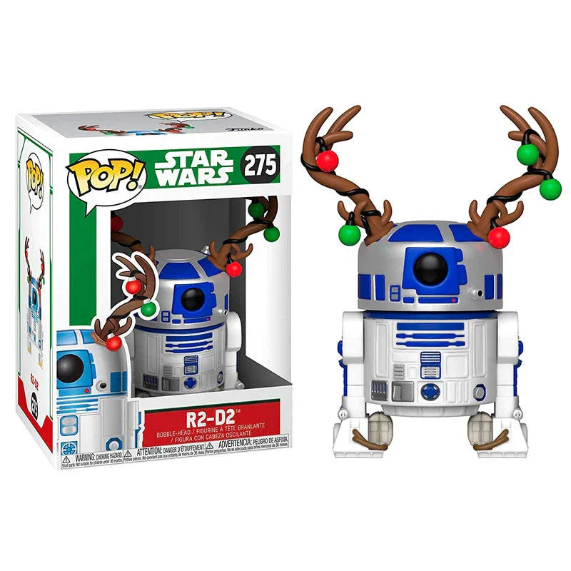 POP figure Star Wars Holiday R2-D2 with Antlers Nerdscape