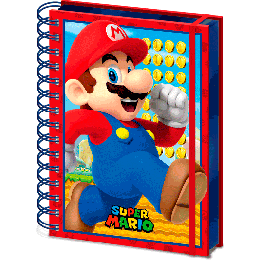 Nintendo Super Mario A5 wiro notebook Nerdscape