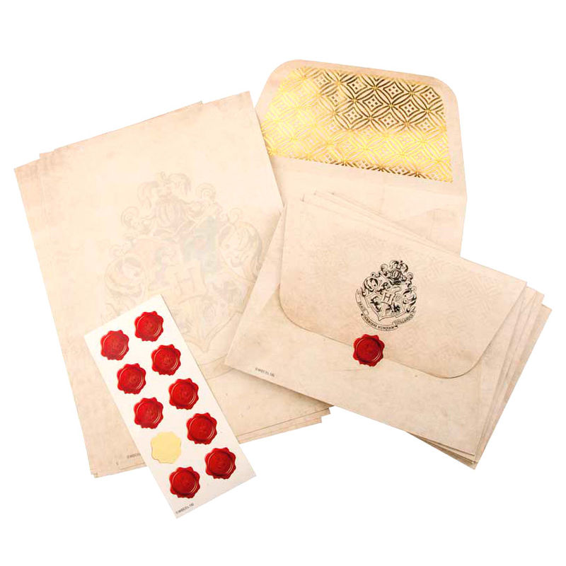 Harry Potter Hogwarts letter writing set
