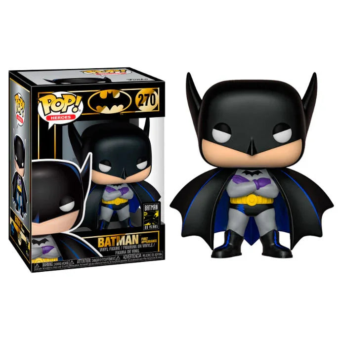 POP figure DC Comics Batman 80th Batman 1st Appearance 1939 Nerdscape