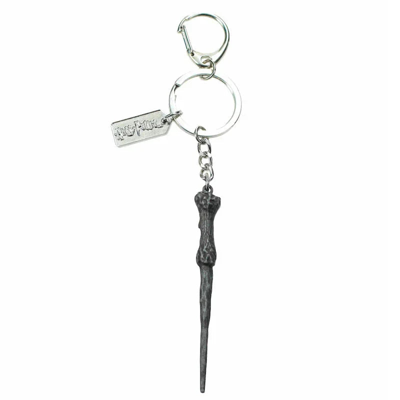 Harry Potter wand metal keychain Nerdscape