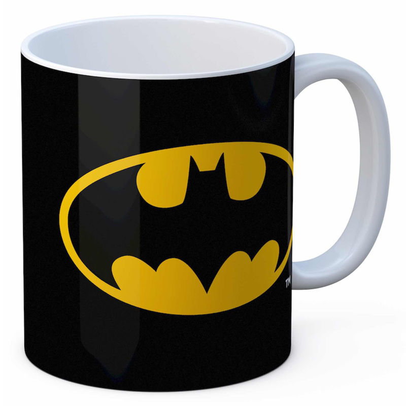 DC Comics Batman logo mug Nerdscape
