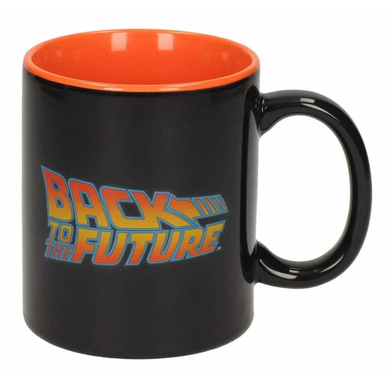 Back to the Future logo mug Nerdscape