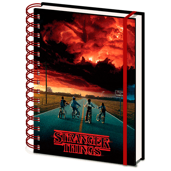 Stranger Things Mind Flayer lenticular A5 notebook Nerdscape