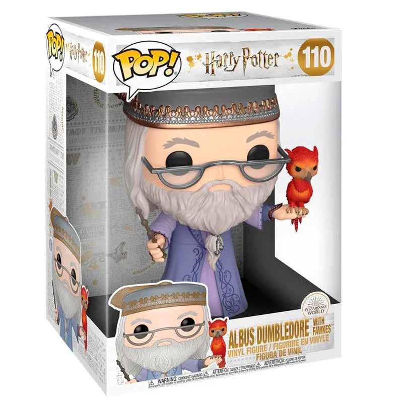 POP figure Harry Potter Albus Dumbledore with Fawkes 25cm Nerdscape