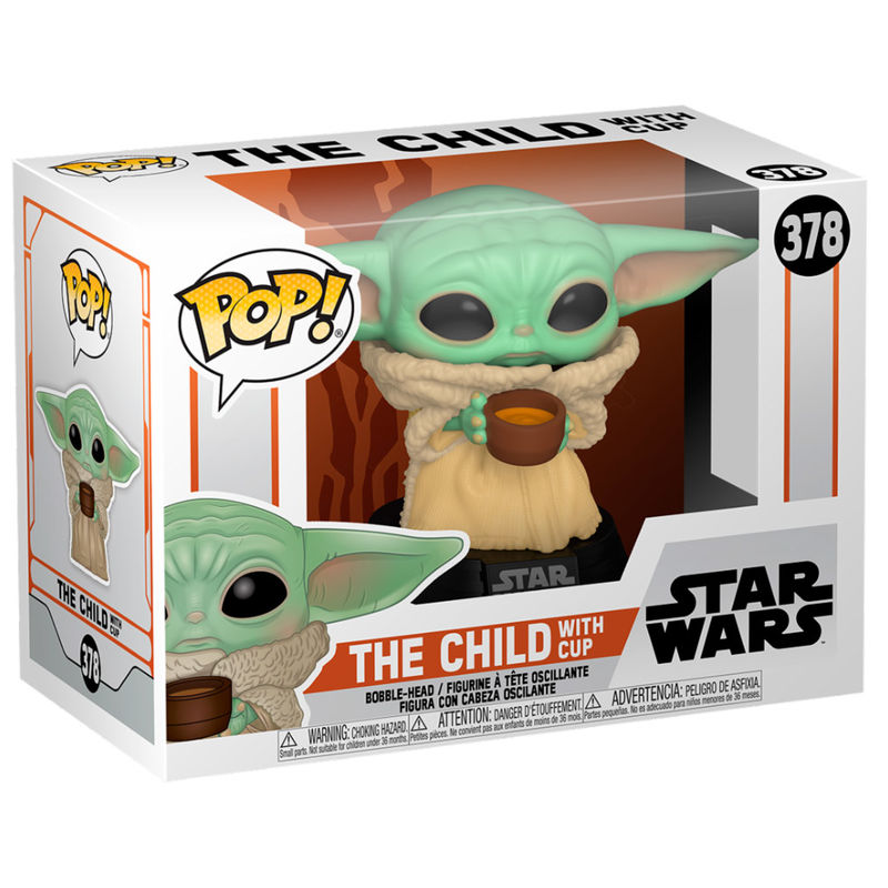 Funko Pop! The Mandalorian The Child - Figura da Collezione Vinyl Nerdscape