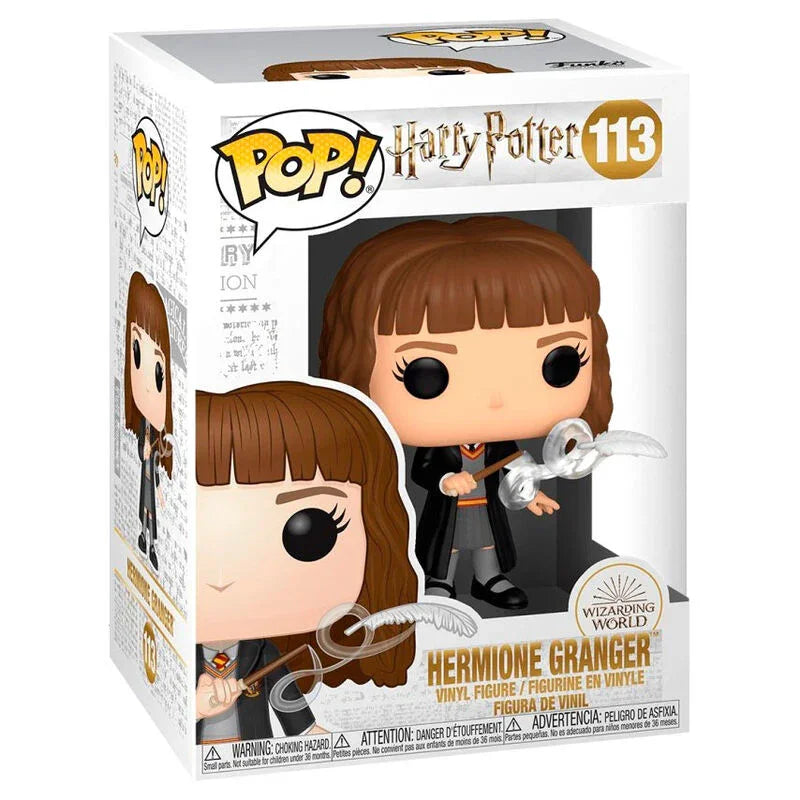 POP figure Harry Potter Hermione with Feather Nerdscape