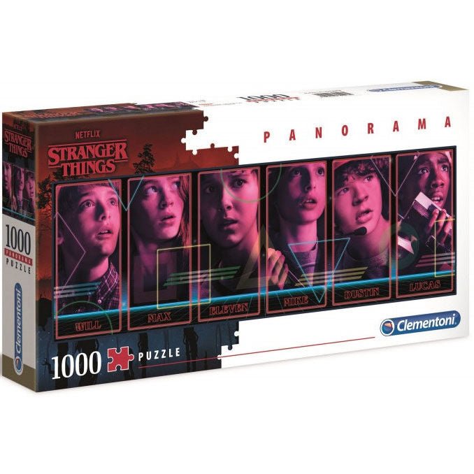 Stranger Things Panorama puzzle 1000pzs - Nerdscape