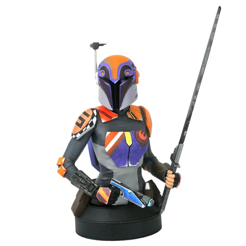 Star Wars Rebels Sabine Wren bust 15cm Nerdscape