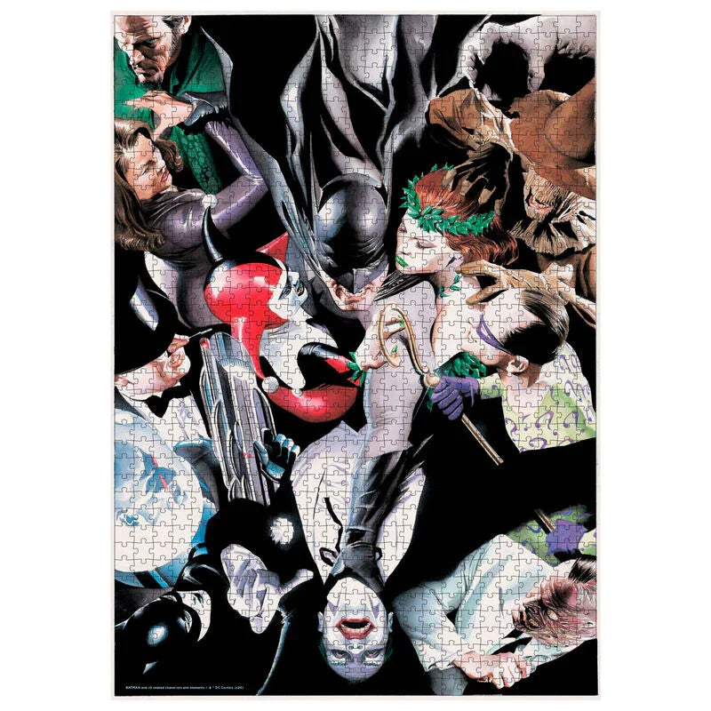 DC Comics Batman Enemies puzzle 1000pcs Nerdscape