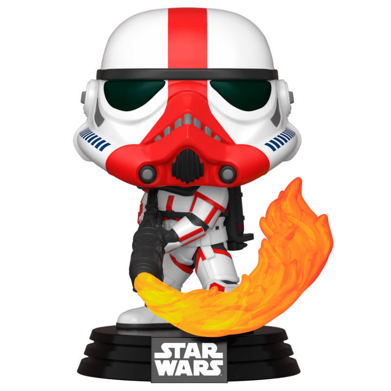 Funko Pop! Star Wars Incinerator Stormtrooper - Figura da Collezione Vinyl Nerdscape