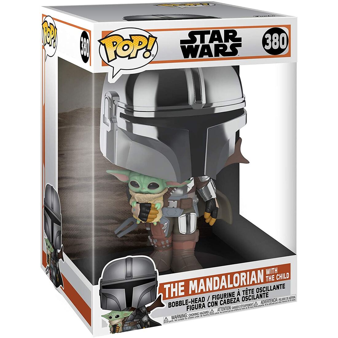 POP figure Star Wars Mandalorian with Yoda Child 25cm - Nerdscape