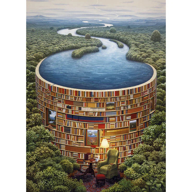 Bibliodame puzzle 1000pcs Nerdscape