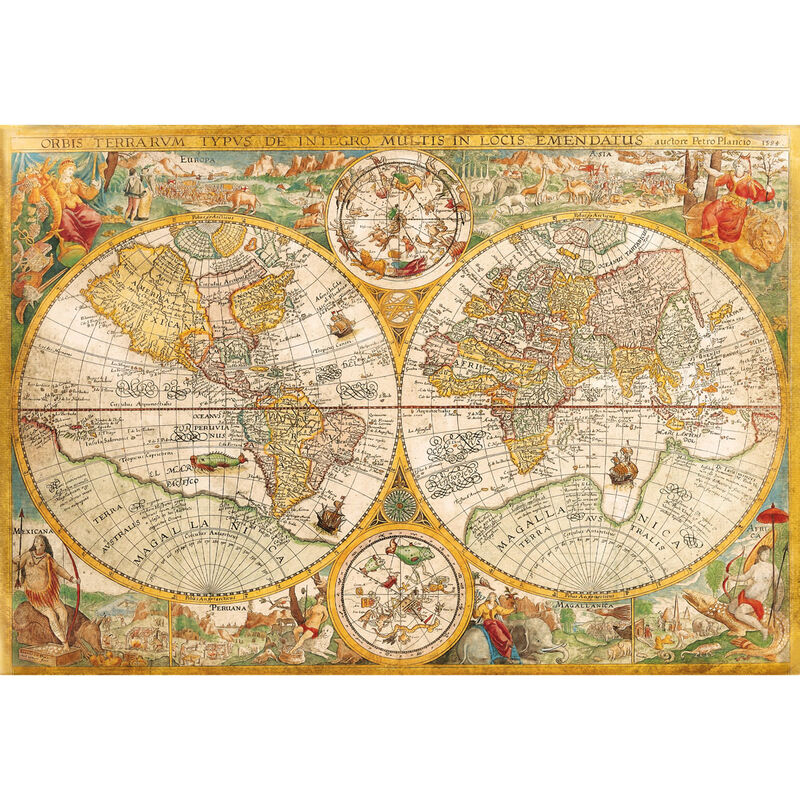 Ancient Map puzzle 2000pcs Nerdscape