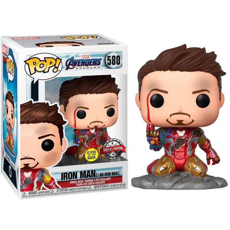 Funko Pop! Marvel Avengers Endgame I Am Iron Man - Figura da Collezione Vinyl Nerdscape