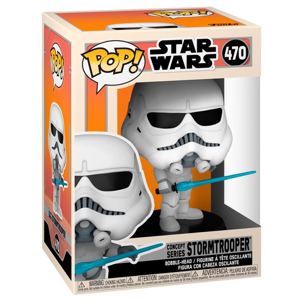 POP figure Star Wars Concept Series Stormtrooper - Nerdscape