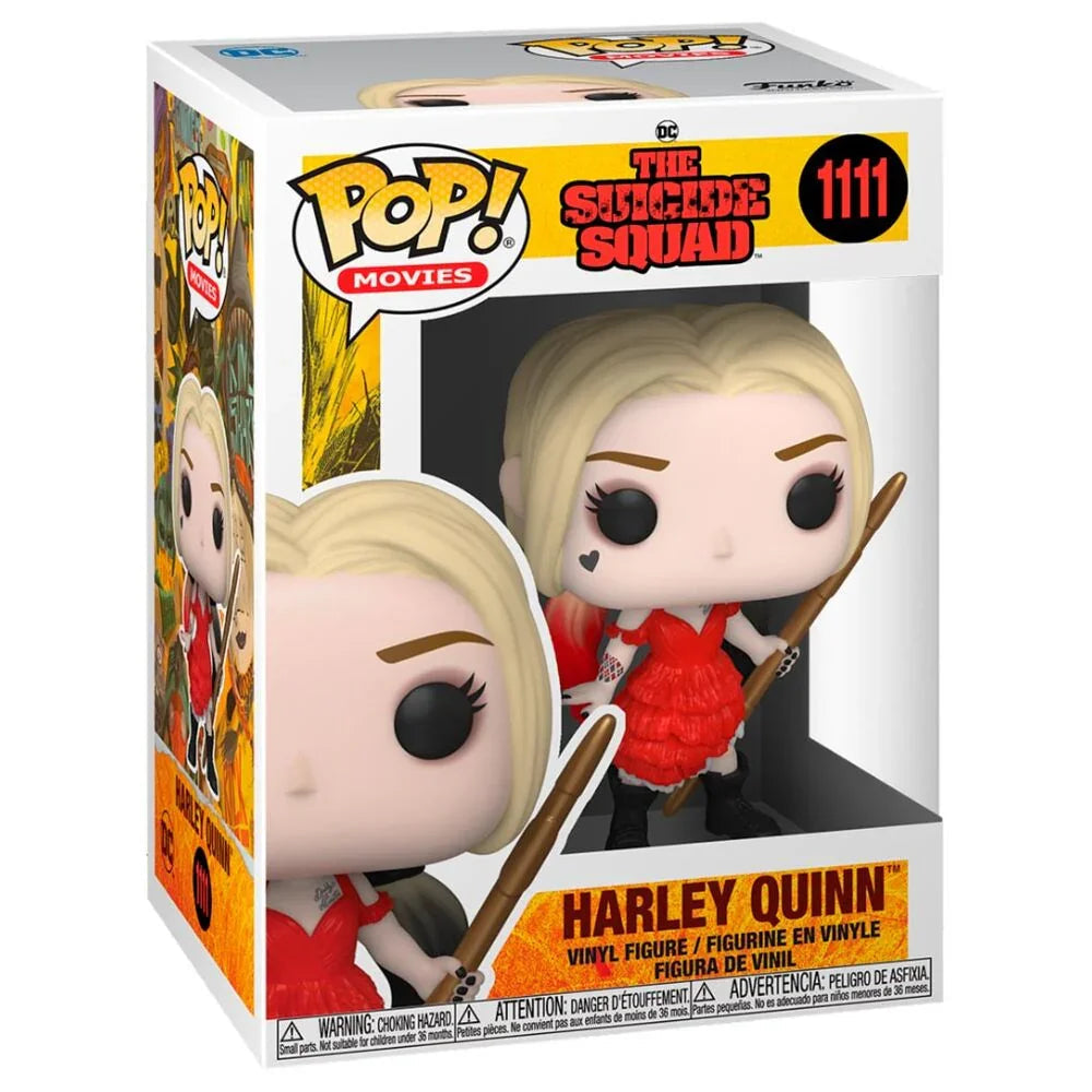 POP figure DC The Suicide Squad Harley Quinn Damaged Dress Nerdscape