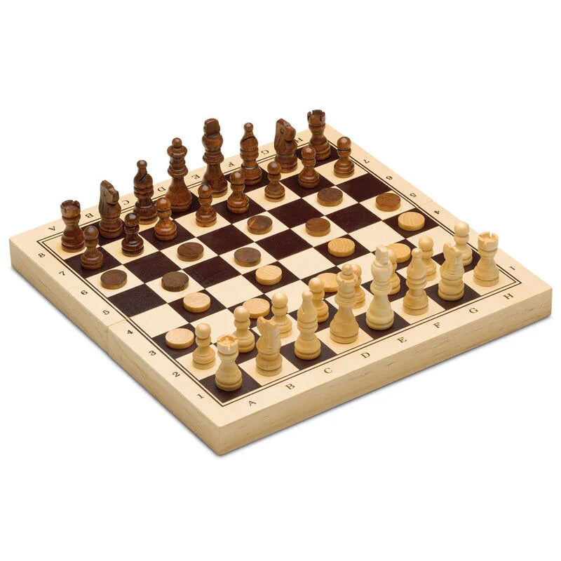 3 in 1 Chess Checkers Backgammon Nerdscape