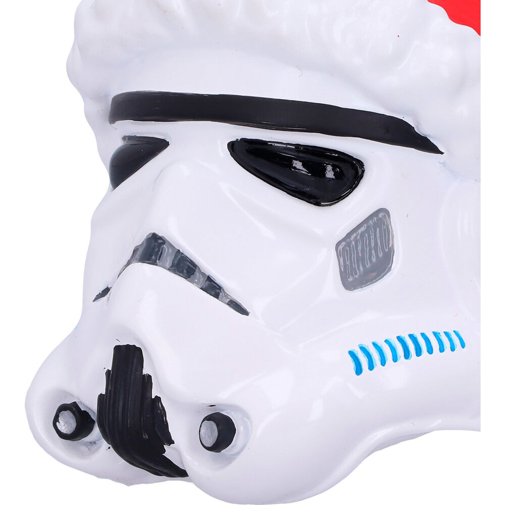Stromtrooper Santa Hat Christmas hanging ornament Nerdscape