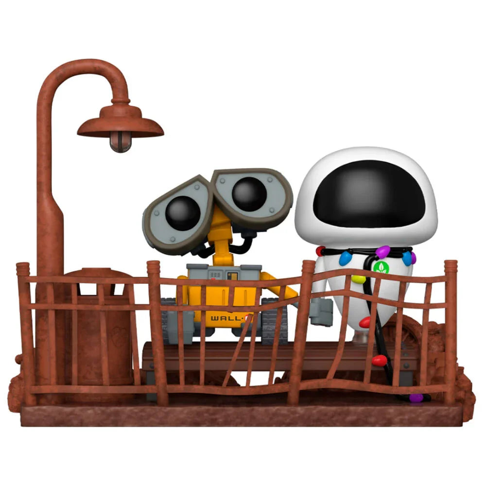 Funko Pop! Disney Wall-E Wall-E & Eve - Figura da Collezione Vinyl Nerdscape