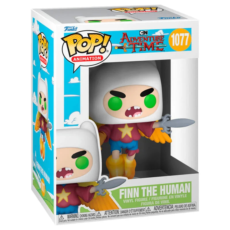 Funko Pop! Adventure Time Ultimate Wizard Finn - Figura da Collezione Vinyl Nerdscape