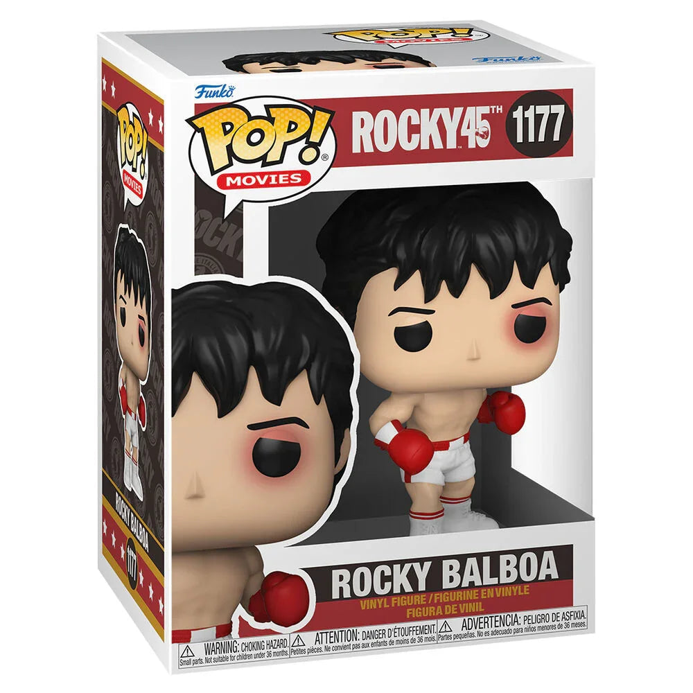 Funko Pop! Rocky Rocky Balboa 45 - Figura da Collezione Vinyl Nerdscape