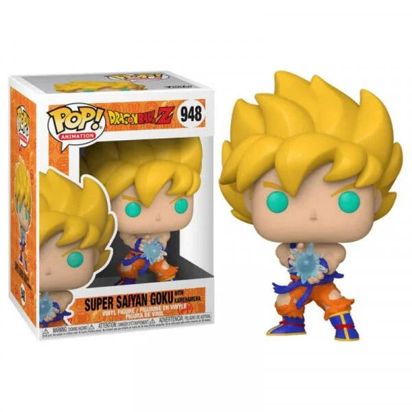 POP figure Dragon Ball Z Super Saiyan Goku with Kamehameha Wave Nerdscape