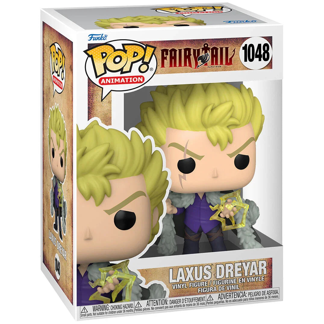 Funko Pop! Fairy Tail Laxus Dreyar - Figura da Collezione Vinyl Nerdscape