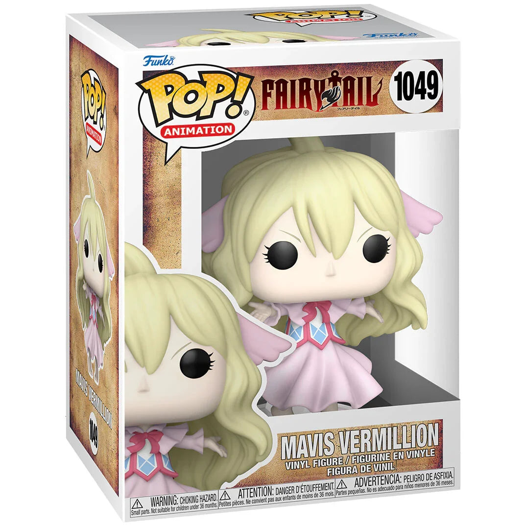 Funko Pop! Fairy Tail Mavis Vermillion - Figura da Collezione Vinyl Nerdscape