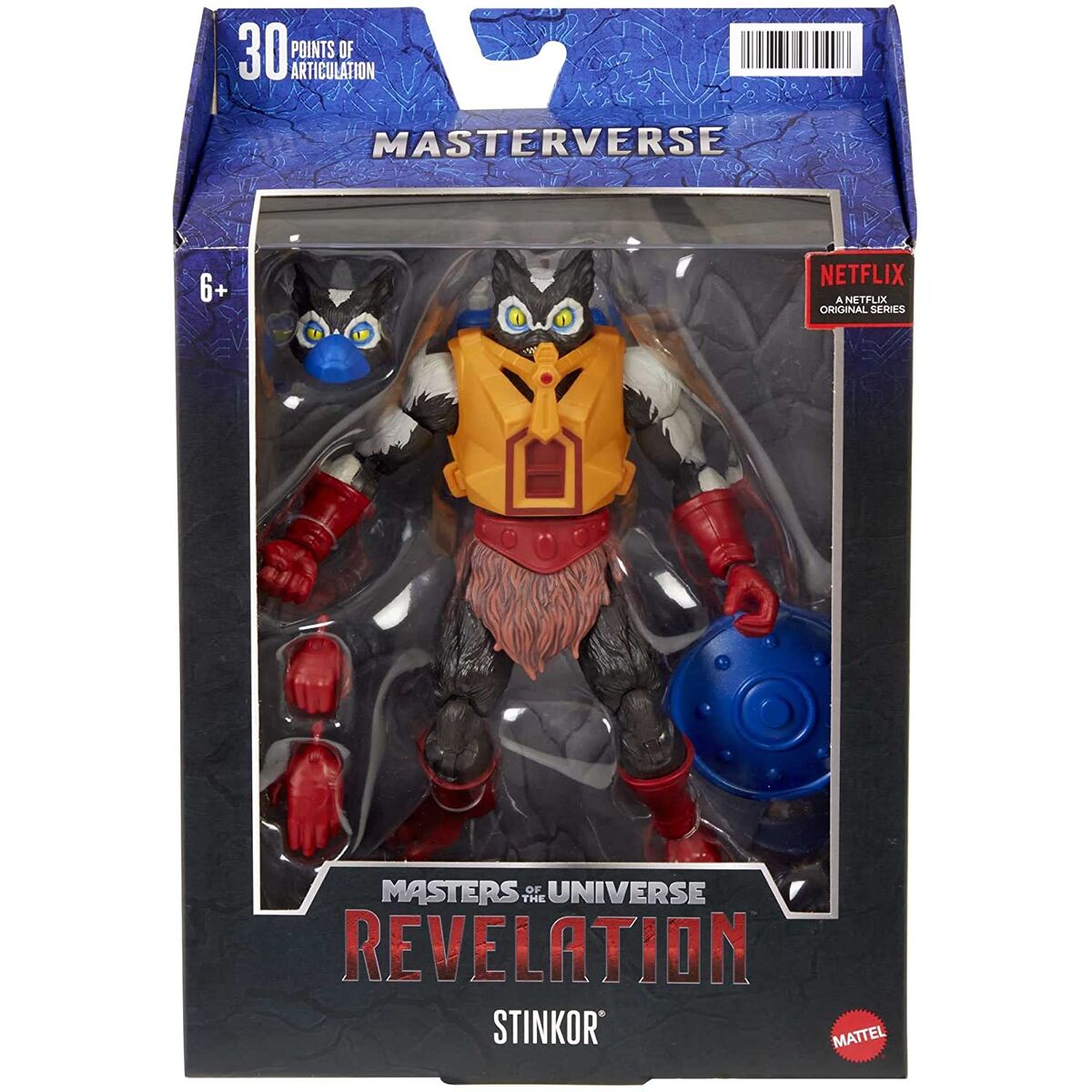 Masters of the Universe Stinkor Masterverse Revelation Figura da Collezione 18cm - Nerdscape Nerdscape