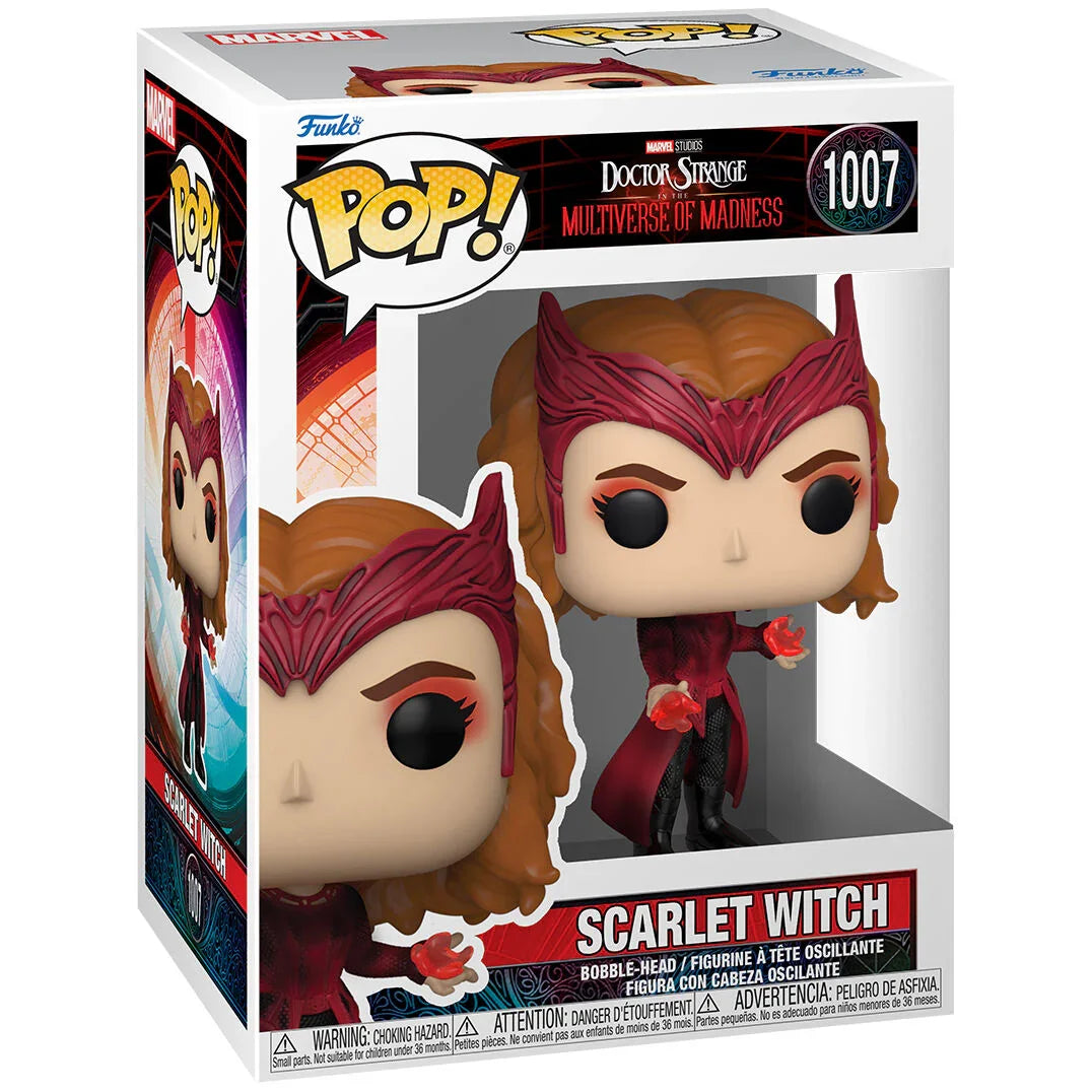 Funko Pop! Doctor Strange Multiverse of Madness Scarlet Witch - Figura da Collezione Vinyl Nerdscape