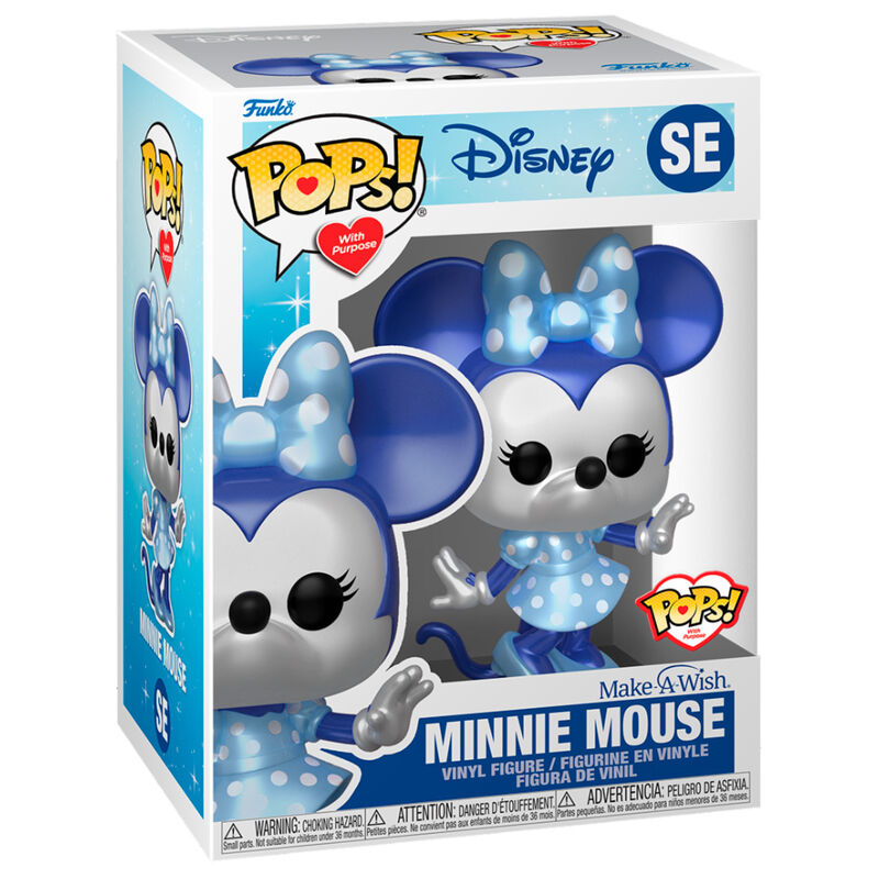 POP figure Disney Make a Wish Minnie Mouse Metallic Nerdscape
