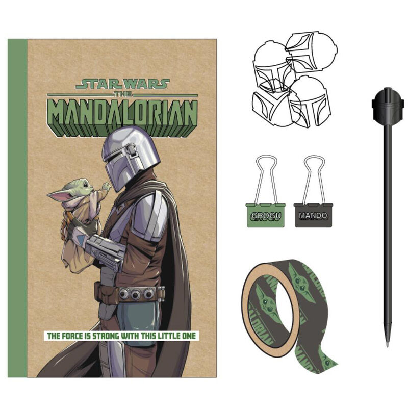Star Wars The Mandalorian Letter stationery set Nerdscape