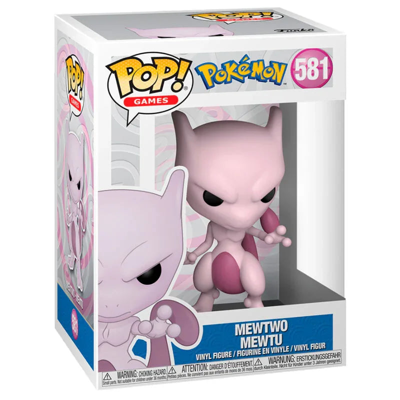 Funko Pop! Pokemon Mewtwo - Figura da Collezione Vinyl Nerdscape