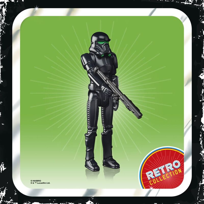 Star Wars Imperial Death Trooper The Mandalorian Retro Collection Figura da Collezione - Nerdscape Nerdscape