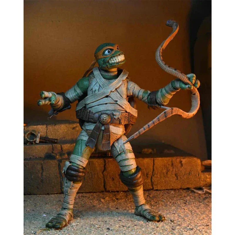 Ninja Turtles Michelangelo The Mummy Figura da Collezione 18cm - Nerdscape Nerdscape
