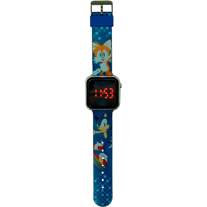 Sonic The Hedgehog led watch Nerdscape