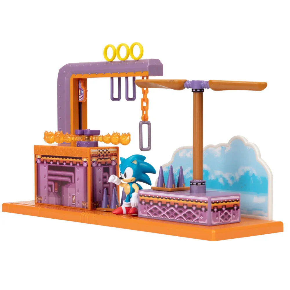 Sonic The Hedgehog Flying Battery Zone playset 6cm Nerdscape