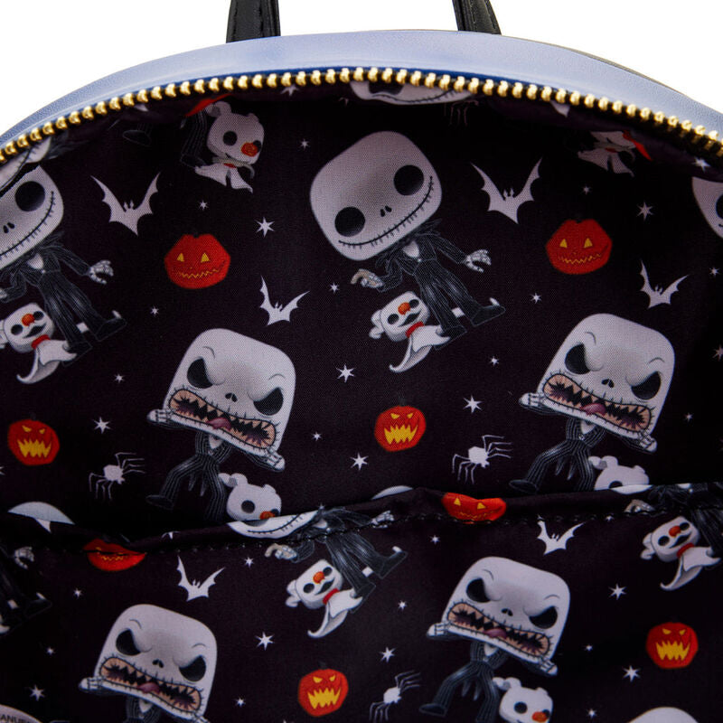 Loungefly Disney Nightmare Before Christmas Jack Skellington backpack 30cm Nerdscape