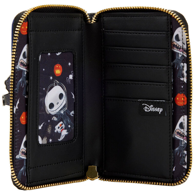 Loungefly Disney Nightmare Before Christmas Jack Skellington wallet Nerdscape