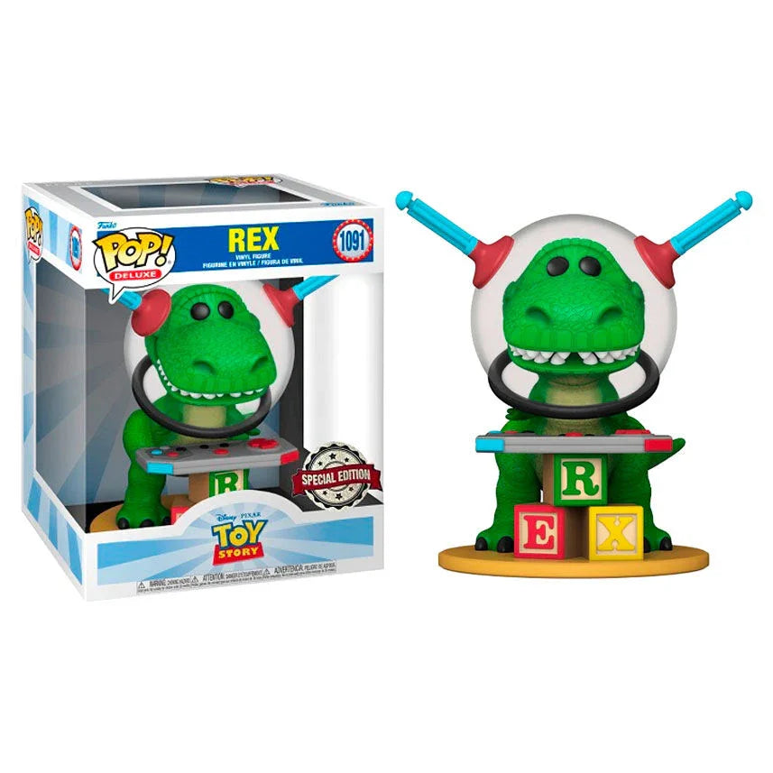 POP figure Disney Pixar Toy Story Rex Exclusive Nerdscape