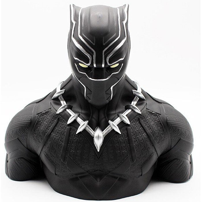 Marvel Comics Deluxe Black Panther Wakanda money box bust 20cm Nerdscape