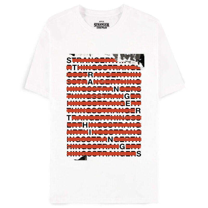 Stranger Things Letters t-shirt Nerdscape