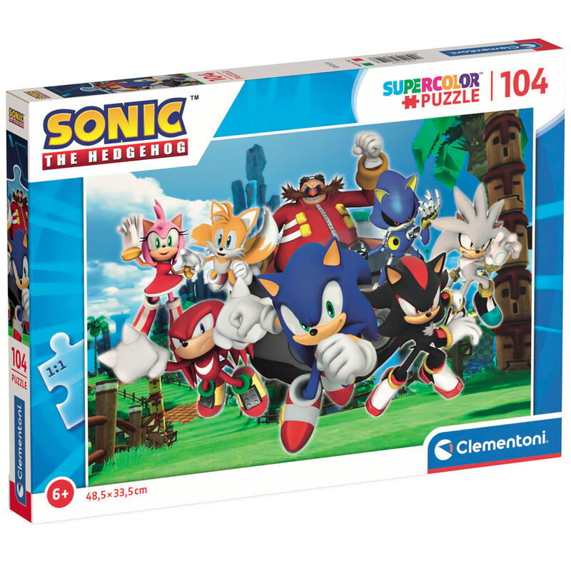 Sonic The Hedgehog puzzle 104pcs Nerdscape