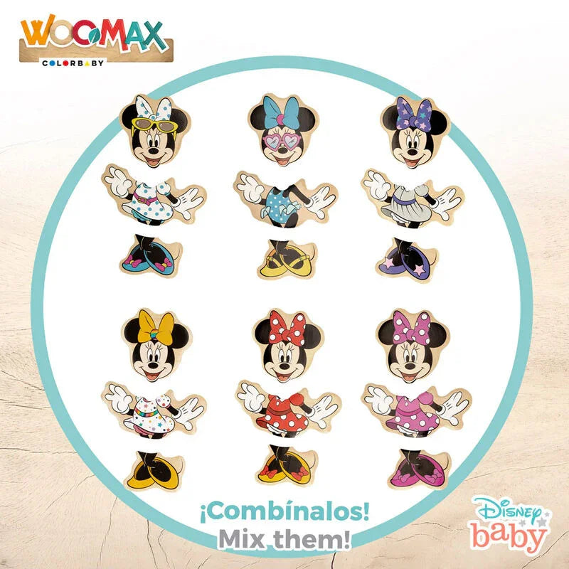 Disney Minnie wooden puzzle 19pcs Nerdscape