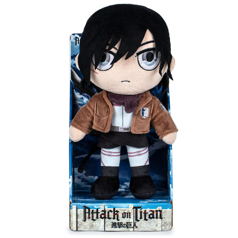 Attack on Titan Mikasa plush toy 27cm Nerdscape