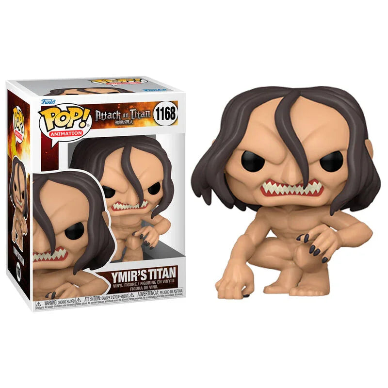 Funko Pop! Attack on Titan Ymir's Titan - Figura da Collezione Vinyl Nerdscape