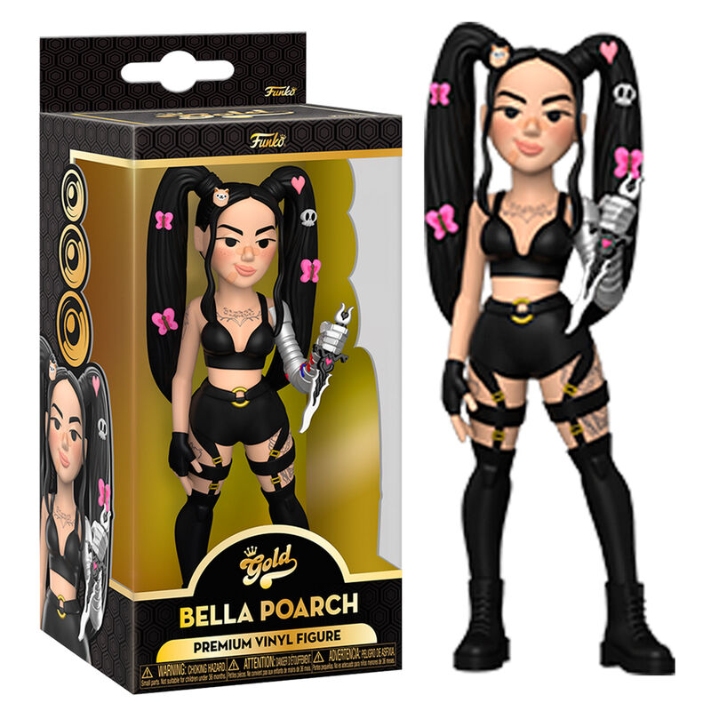 Vinyl Gold figure Bella Poarch Nerdscape