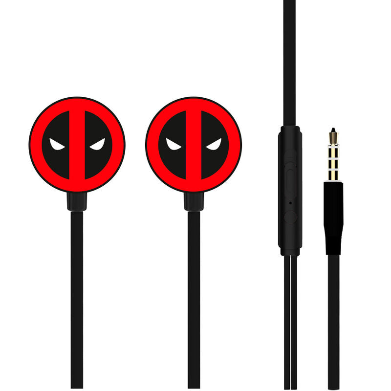 Marvel Deadpool earphones Nerdscape