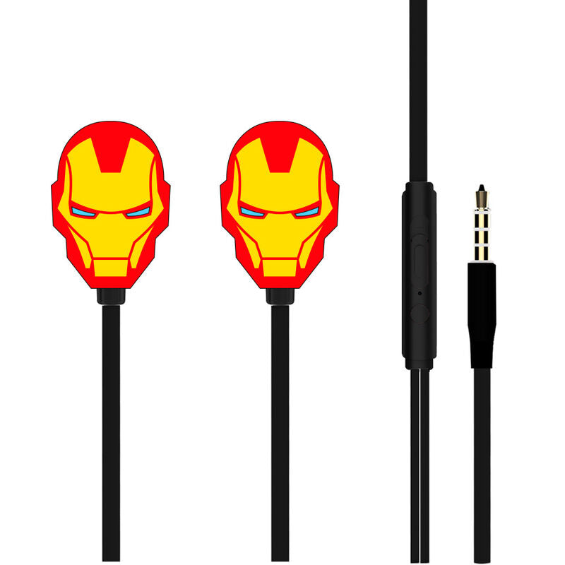 Marvel Iron Man earphones Nerdscape